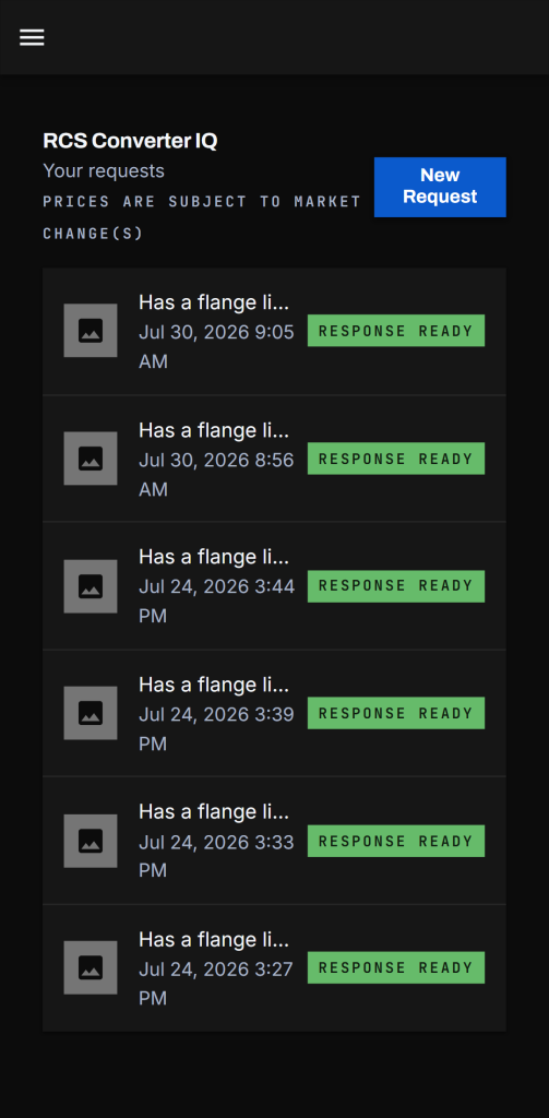 ConverterIQ response ready notification
