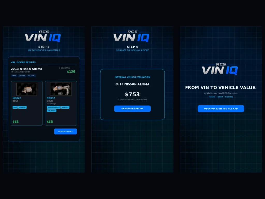 VIN IQ Walkthrough preview